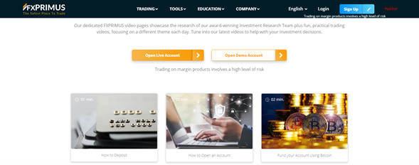 Pilares de educación FXPrimus